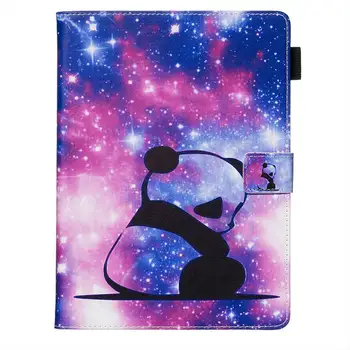 Nova Mačka Natisnjeni PU Usnjena torbica Za Novi iPad mini 5 2019 za 7,9 palčni Smart Cover Za iPad Mini 1 2 3 4 5 Funda tablični primeru+Film+Pen