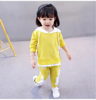 Anlencool jeseni, športna oblačila za otroke nositi 2020 zunanje trgovine korejski številka 3~8-letni otroci športni skp bo ustrezala obema serijama