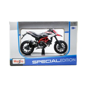 Maisto 1:18 Motocikel Modeli Ducati HYPERMOTARD SP Diecast Plastično Mini Moto Dirke Igrače Za Darilo Zbirka