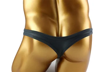 Seksi Moških Kroglice Luknjo Tangice Perilo Elastična G-string Tanga Bikini T-nazaj Undepants Dihanje Moške Spodnje hlače