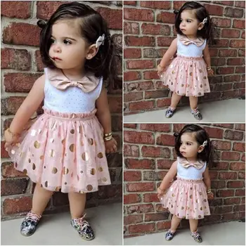 2016 debelo dropshipping novega dojenčka dekleta sequins roza tutu otroci princesa poletje priložnostne til obleko brez rokavov vestidos 1-6Y