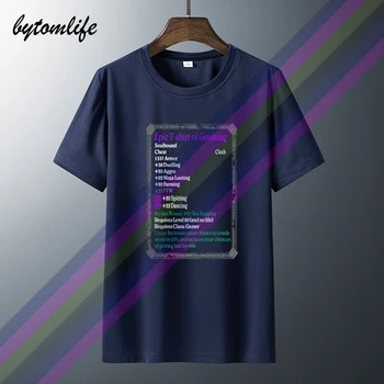 Unisex World of Warcraft Epski T-Shirt od Ganking Shirt majice moške majice s kratkimi rokavi Harajuku Homme Vrhovi tees s-4XL Letnik Posadke Vratu