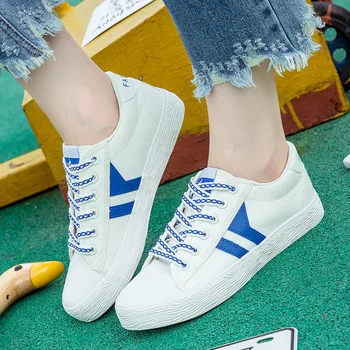 Nova majhna bela, čevlji za nekaj platno čevlji za moške čevlji korejski športni odbor čevlji študent krpo čevlji