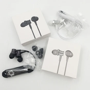 Original Xiaomi Slušalke Bass sistem Stereo Slušalke za V Uho z Batnim Sveže Edition Slušalke z Mikrofonom Primerne za Redmi Samsung