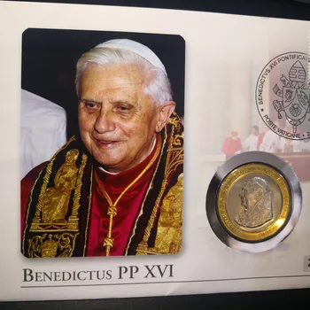 Vatikan kovanec Kardinal Bicolor Kovanec Pečat Origina Ni v obtoku, Izdane v Nemčiji