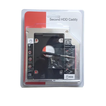 12,7 MM 2. HD HDD SSD Trdi Disk Caddy Za Toshiba Satellite L630 L635 L650 L655 L670 L670D (Darilo Optični pogon plošče)