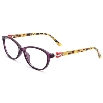 Gmei Optični Stilsko Urltra-Lahka TR90 Ženske Ovalne Polno Platišča Optična Očala Okvirji Ženski Plastična Očala za Kratkovidnost M1530