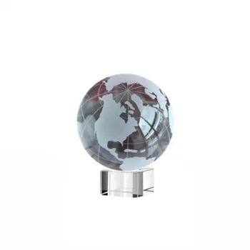 Jasno, Kristalno Steklo Svetovni Zemljevid, Globus Otroci Zemlje Poučevanja Abstraktni Model Feng Shui Zbirateljske Obrti, Darila Dom Dekor Opremo