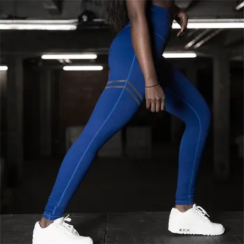 BEFORW Ženske Visoko Push Up Dokolenke Votlih Fitnes Leggins Vaja Legging Za Ženske Priložnostne Dihanje Mozaik Šport