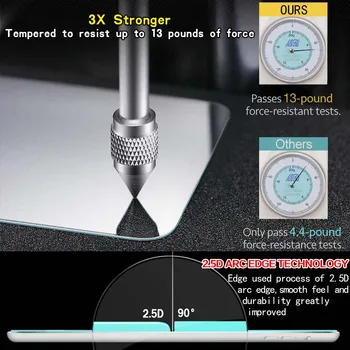 Za ARCHOS 101b Neon -Premium Tablet 9H Kaljeno Steklo Screen Protector Film Zaščitnik Straže Kritje