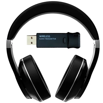 B15 Aktivno Zmanjševanje Hrupa Slušalke Bluetooth Subwoofer Šport Gaming Slušalke Brezžične Slušalke z USB Oddajnik