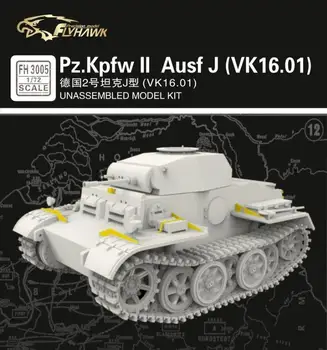 Flyhawk FH3005 1/72 Pz.Kpfw II Ausf J (VK16.01) vrhunske kakovosti