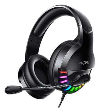 Slušalke na uho Žično Igre Gaming Slušalke Slušalke Globok bas Stereo Čelade z Mikrofonom za PS4 Za xbox Prenosni RAČUNALNIK gamer
