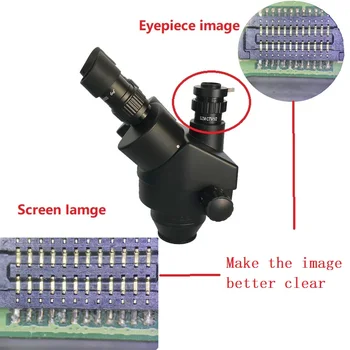 3,5 X-90X Trinocular Stereo Zoom Mikroskop, 38MP 2K HDMI-USB Video Microscopio Fotoaparat CTV1/2 Nakit Telefon PCB Popravila