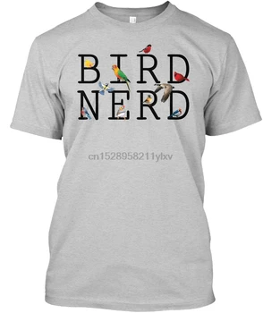 Moški majica s kratkimi rokavi Ptica, Ptica, Nerd( blagovne Znamke) (Z) tshirts Ženske t-shirt