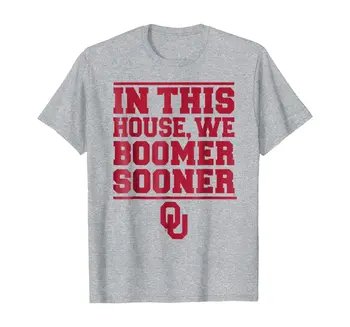 Oklahoma Sooners V Tej Hiši Smo Boom Prej T-Shirt