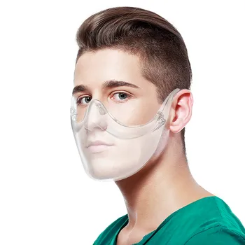 Moda za Večkratno uporabo Preglednih Potective Masko maszk Jasno Masko Ščit Mascarilla Reutilizable Poletje Zima Windproof маска#3