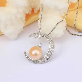 HENGSHENG ogrlico, obesek za ženske pristno sladke biser nakit 9-10 mm AAAA pearl obesek za ženske