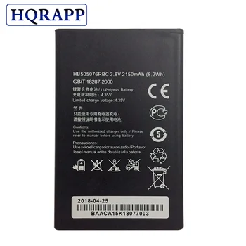 HB505076RBC Baterija Za Huawei Y3 II LUA-L21 LUA-U22 LUA-A22 LUA-U02 LUA-L02 Litij-Li-Po Nadomestno baterijo za telefon