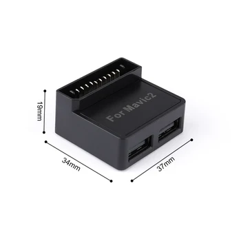 Za DJI Mavic 2 Pro/Zoom Power Bank Pretvornik Brnenje Baterija Power Bank Adapter Telefon Zunanji Krmilnik za Polnjenje z USB Hub
