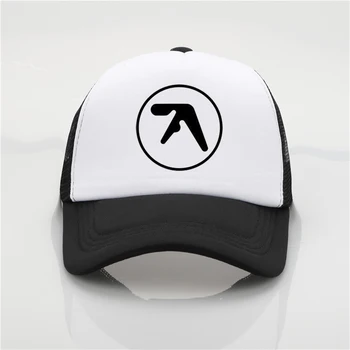 Aphex Twin tiskanje baseball kapa s šcitnikom Moški in ženske Poletje Trend Skp Nov Mladinski Joker nedelja klobuk Plaži Vizir klobuk