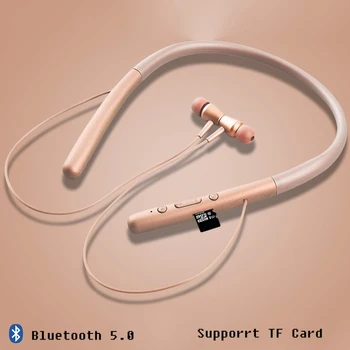Brezžične Bluetooth Stereo Slušalke Športne Visi Vratu Slog Earset Z Mic Brezžični Magnetni Slušalke Za Telefone