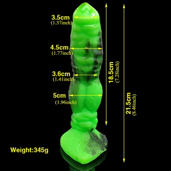 FAAK silikonski živali volk dildo pisane zelena modra rdeča realne pes penis sex igrače za ženske, lezbijke, vozlana dildos sex shop