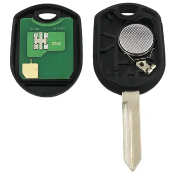4 Gumbe brez ključa za Daljinsko Ključni fob 315mhz 433MHz 4D63 80bit čip za Ford Edge Explorer Pobeg za Lincoln živo Srebro CWTWB1U793