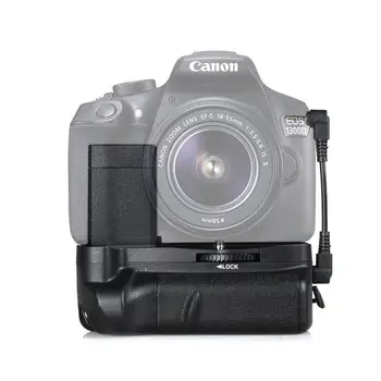 JINTU Navpično Battery Grip +2pcs LP-E10 Kit za Canon EOS 1100D 1200D 1300D/Rebel T3 T5 T6/poljub X50/70 SLR Kamere W/pol-press