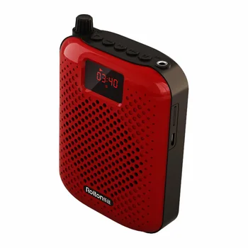 Brezžični Bluetooth Zvočnik Mikrofon Telefonski Ojačevalec Booster Megafon Zvočnik Za Poučevanje Tour Guide FM Radio TF Kartica