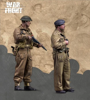 1/35 starih Vojakov vključuje 2 človek igrača Smolo Model Miniature gk Unassembly Unpainted