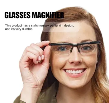 Nastavljiv Očala Brez Recepta Leče za Kratkovidan Daljnovidno Računalnik Branje Vožnje Vrhnja Spremenljivka Poudarek Očala