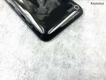 Knotolus black metal nazaj stanovanj primeru pokrivajo s črnim okvirjem ploščo gumba za vklop za iPod touch 4. gen dotik 4 8gb 32gb 64gb