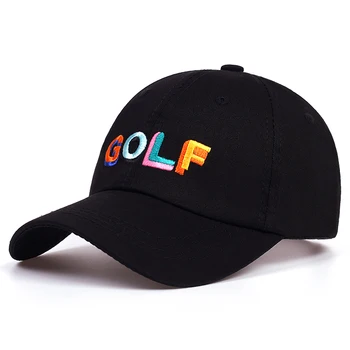 Moški ženske bombaž baseball caps moda hip hop divje golf kape nastavljiv vrnitev žoge klobuki na prostem soncu klobuki šport prosti čas klobuki