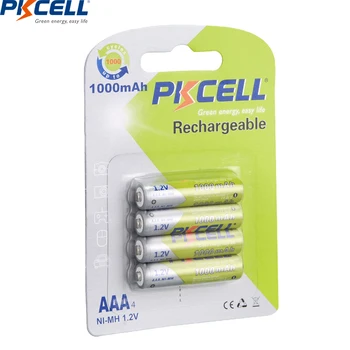 12PCS/3card AAA NI-MH Baterija AAA, 1,2 v 3A baterije za ponovno polnjenje 1000mah AAA Baterije aaa Batteria ni-mh za ponovno Polnjenje