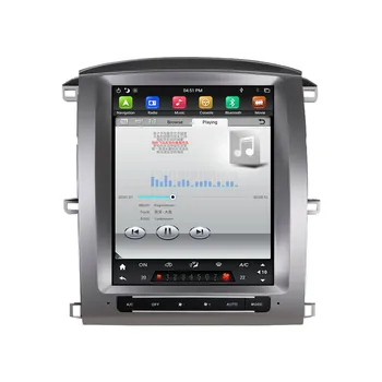 PX6 DSP Carplay Tesla zaslon 4+64GB Android 9.0 Avto Multimedijski Predvajalnik Za Toyota LC100 2003-2007 GPS Radio, Auto stereo vodja enote