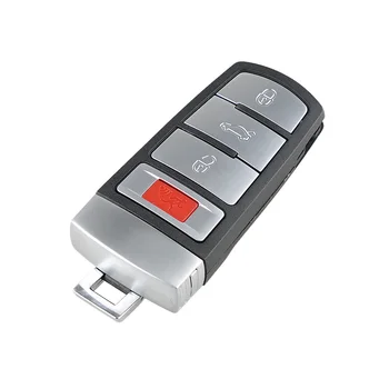 Avto Ključ Primeru Oddaljene Pametni Ključ Primeru Ohišje Lupino Gumb Za Volkswagen Passat CC