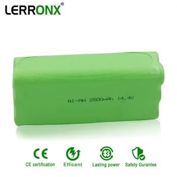 LERRONX 2500mAh 14,4 V NIMH sesalnik Akumulatorska baterija za Libero M606/M600 GV450 V-bot T270/271 Zamenjava bateria