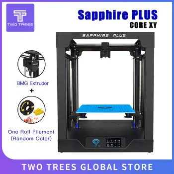 Twotrees 3D Tiskalnik Safir Plus V1 COREXY BMG Iztiskanje Max Tiskanja Velikost 300*300*350 mm DIY Kompleti Za 3,5 Zaslon na Dotik FDM Dvojno Z Osi