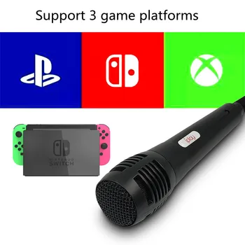 Stikalo igro žični mikrofon USB vmesnik PC/PS4 mikrofon XBOXONE univerzalno 3M vrstico mikrofona,
