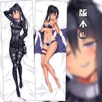 Japonski Anime Pillowcases Sword Art Online GGO Pitohui Seksi Dekle Objemala telo Dakimakura Otaku Posteljnina Vzglavnik Kritje Darilo