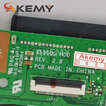 Akemy original Za Asus X555DG Serije HDD Odbor Trdi disk odbor X555DG REV:2.0 60NB09A0-HD1040 Testirani Brezplačno Kabel