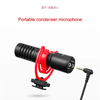 BOYA S MM1+ Z-MM1 MM1 Puško Mikrofon za Snemanje Videa Mic za DSLR Fotoaparat Pametni Youtube Živo Vlogging Mic Microfone