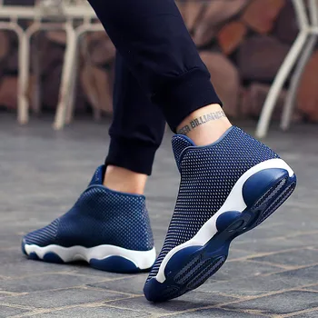 Moški priložnostne, športni copati ultra lahka šok absorpcije divje trend čevlji udobno čipke-up priložnostne čevlji Zapatos hombre Chaussure