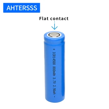 3,7 v 14500 litij-AA baterija za polnjenje li-ionska baterija 800-900mAh