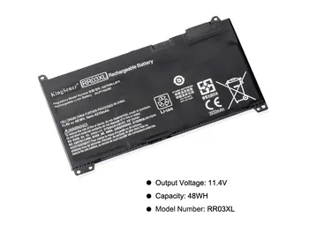 KingSener RR03XL Baterija za HP ProBook 430 440 450 455 470 G4 HSTNN-PB6W HSTNN-UB7C HSTNN-LB71 51477-422 851610-855 HSTNN-Q01C