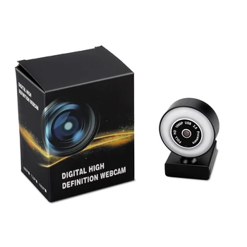 HD 4K/8K1080P/2160P Webcam samodejno ostrenje, Spletna Kamera Z Mikrofonom Za Živo Video Calling Konferenca Fill Light Web Cam