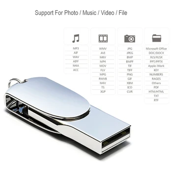 Roman Strele USB ključek 32GB 64GB 128GB Pendrive 64GB 16GB Za iPhone Pero Pogoni U Palico Za iPad, Mac PC Memory Stick