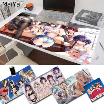Maiya Novo K-On! Seksi dekle Japonske Anime Trajne Gume Miško Mat Pad Gume PC Gaming Računalnik mousepad