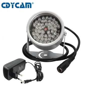 CDYCAM CCTV 48 Array led IR luč za ostrenje Lučka Ir Prostem Nepremočljiva Nočno Vizijo Za Nadzor Kamere uporabo 12V2A moč